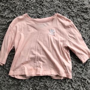 Adidas t shirt light pink XS